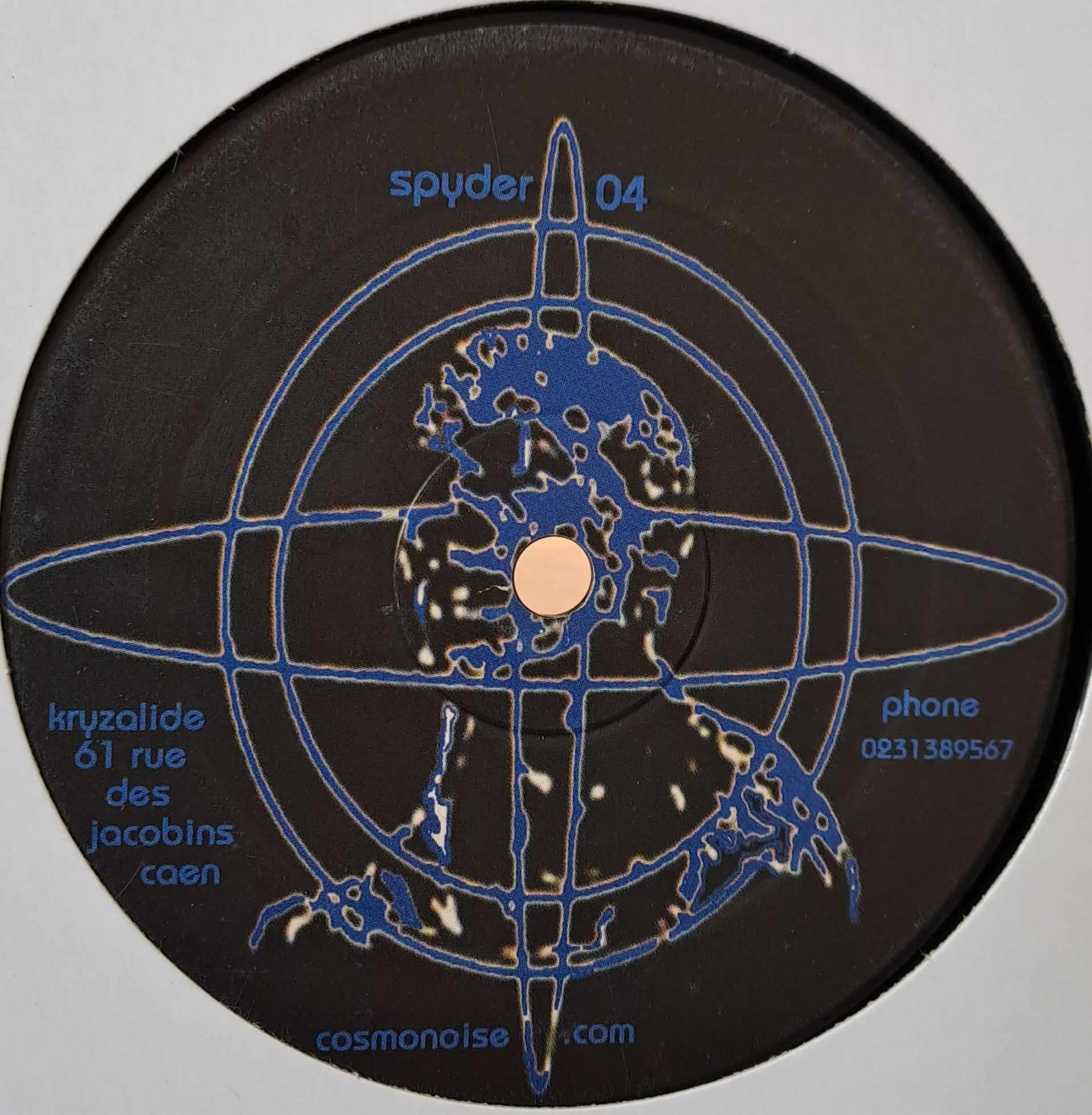 Spyder 04 - vinyle freetekno